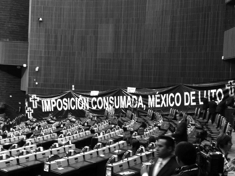 En el congreso