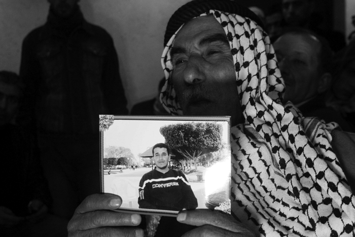 El padre de Arafat Jaradat.