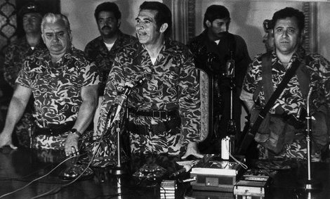 Efraín Ríos Montt en 1982.