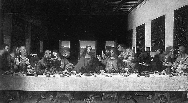 "La última cena."