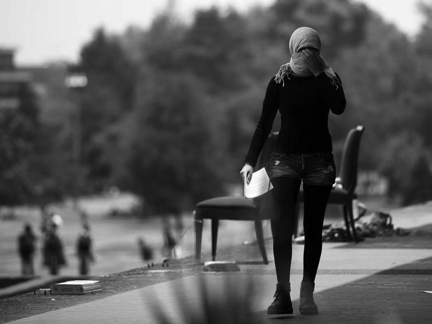 Encapchadxs en rectoría