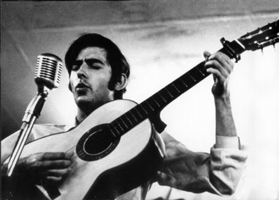 El joven Joan Manuel Serrat.