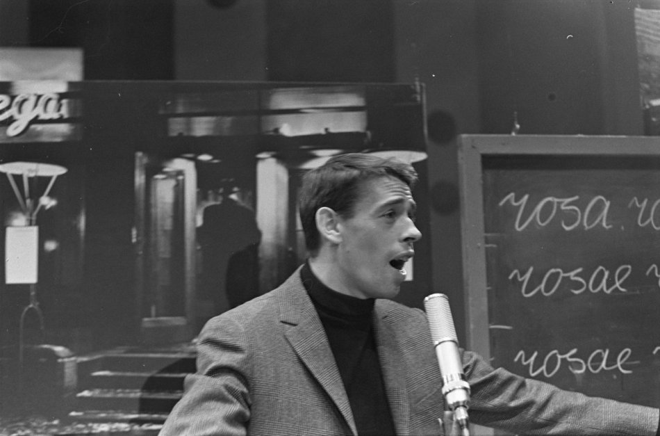 Jacques Brel en 1963.