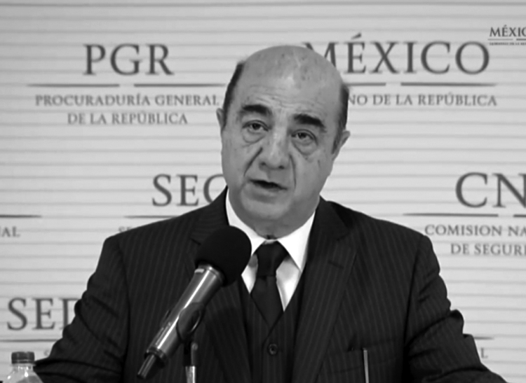 El procurador general de la república, 7 de noviembre de 2014. (Foto: Presidencia de la República.)