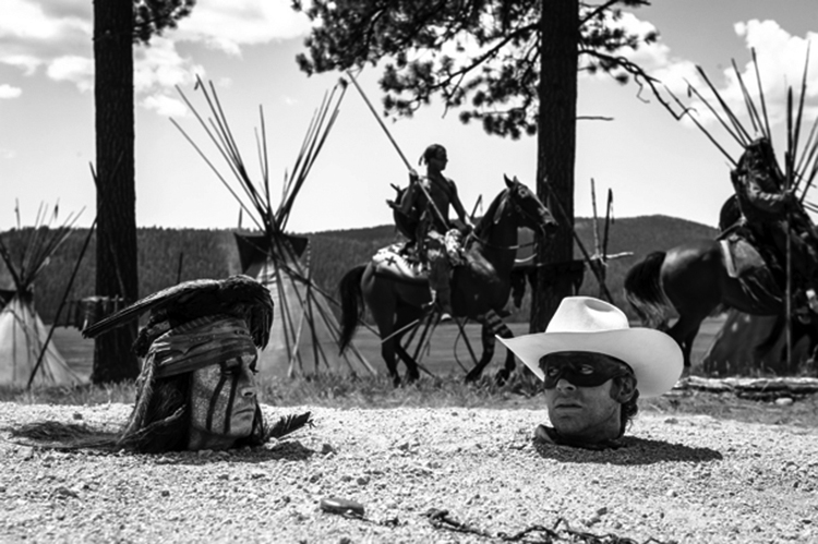 Fotograma de The Lone Ranger, de Gore Verbinski (2013).