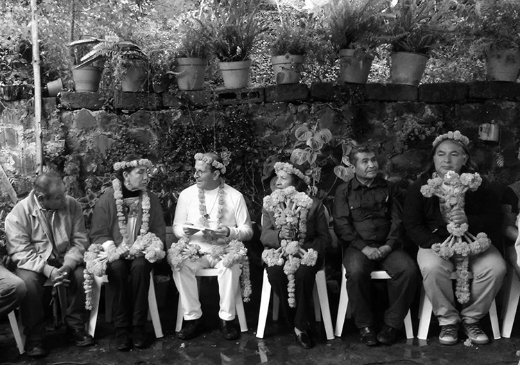 Compartiendo experiencias en Pahuatlán. (Foto: Dalia Argüello.)