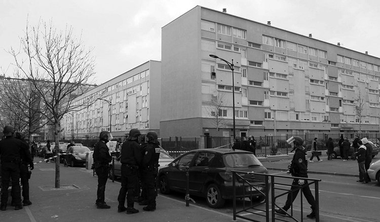 La policía Bondy en 2013. (Foto: PhotoPQR-Le Parisien.)